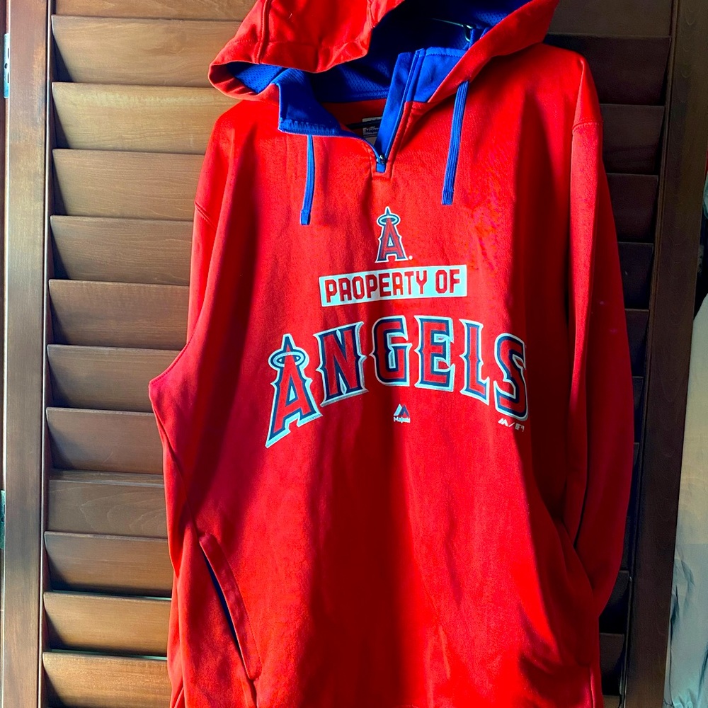 ✨MAGESTIC Angel’s Baseball Sweatshirt